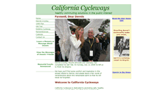 Desktop Screenshot of californiacycleways.org